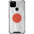 Japanese Flag Distressed Google Pixel 5 Clear Case